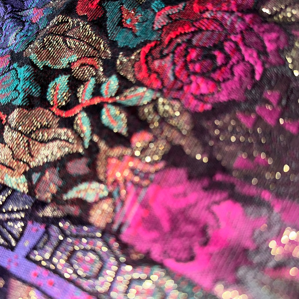 NU-MODE Vintage Puff Sleeve Peplum Brocade Blazer - Picture 14 of 17